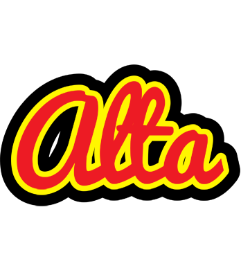 Alta fireman logo