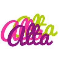 Alta flowers logo