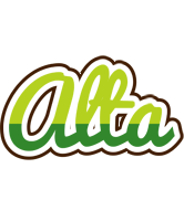 Alta golfing logo