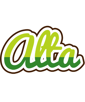 Alta golfing logo