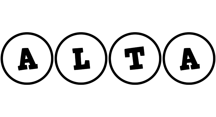 Alta handy logo