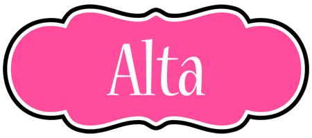 Alta invitation logo