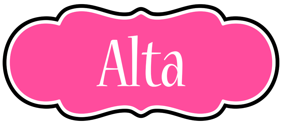 Alta invitation logo