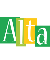 Alta lemonade logo