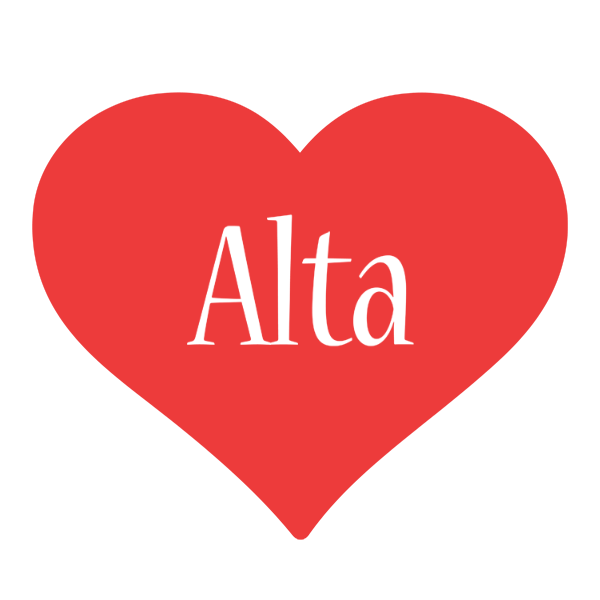 Alta love logo