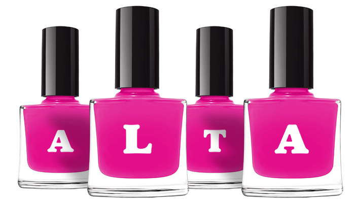 Alta nails logo