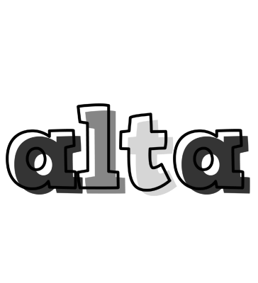 Alta night logo