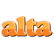 Alta orange logo