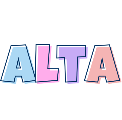 Alta pastel logo