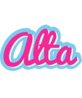 Alta popstar logo