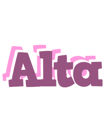 Alta relaxing logo