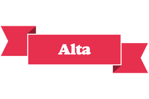 Alta sale logo