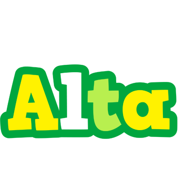 Alta soccer logo