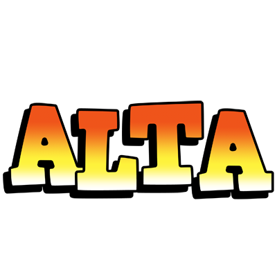 Alta sunset logo