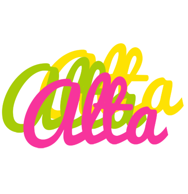 Alta sweets logo