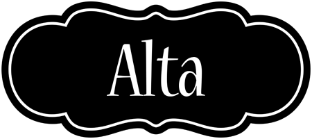 Alta welcome logo