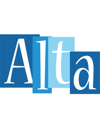 Alta winter logo