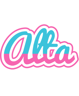 Alta woman logo