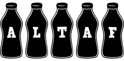 Altaf bottle logo