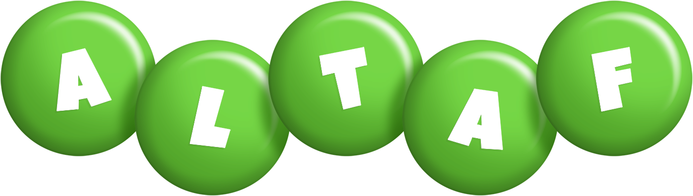 Altaf candy-green logo