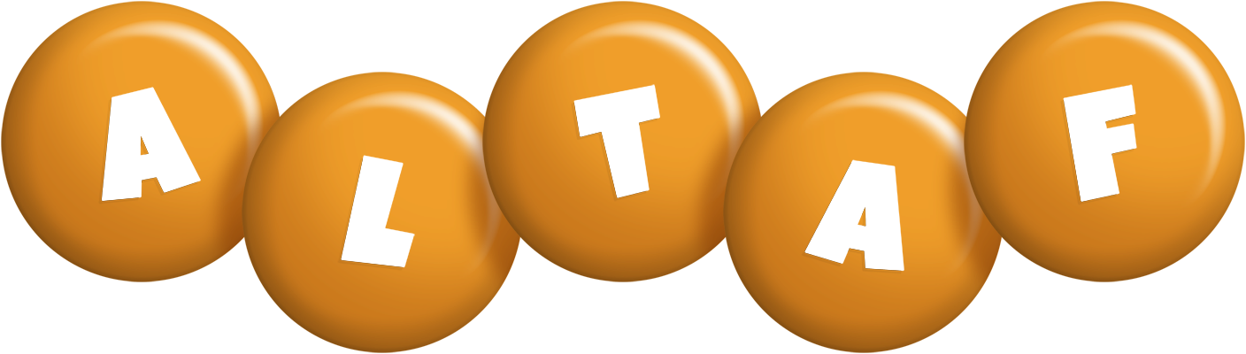 Altaf candy-orange logo