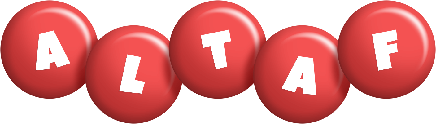 Altaf candy-red logo
