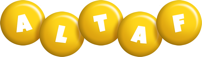 Altaf candy-yellow logo