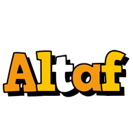 Altaf cartoon logo