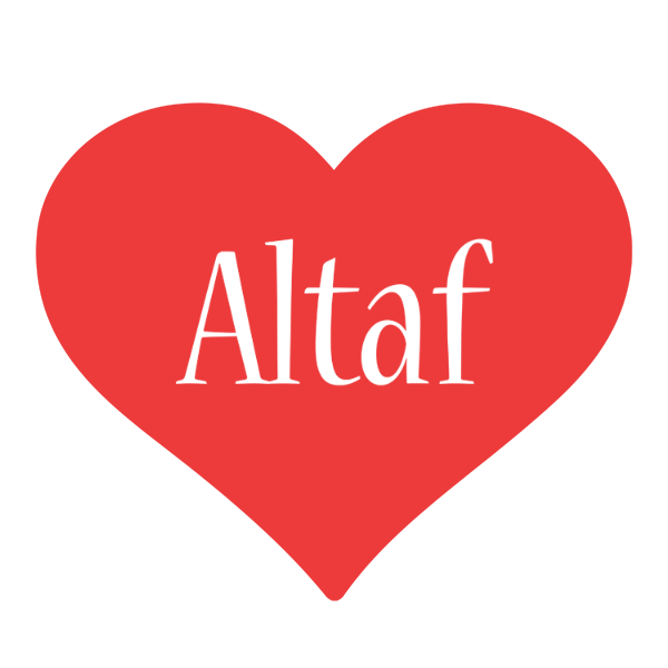Altaf love logo