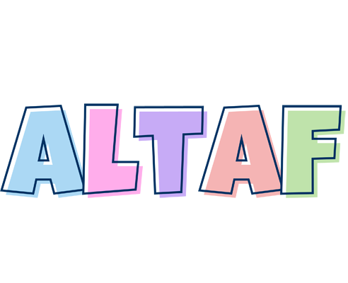Altaf pastel logo
