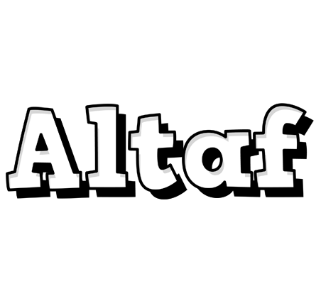 Altaf snowing logo