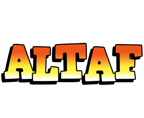 Altaf sunset logo