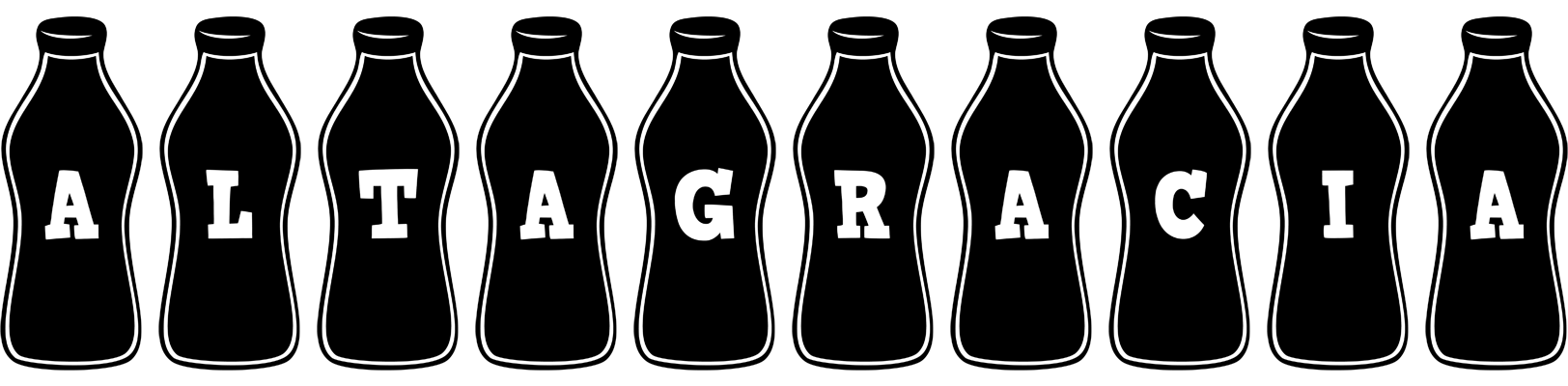 Altagracia bottle logo