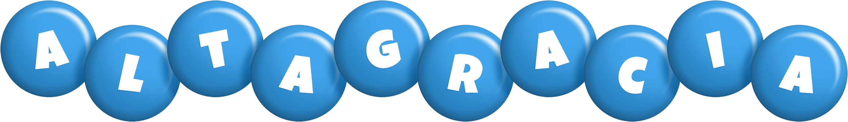 Altagracia candy-blue logo