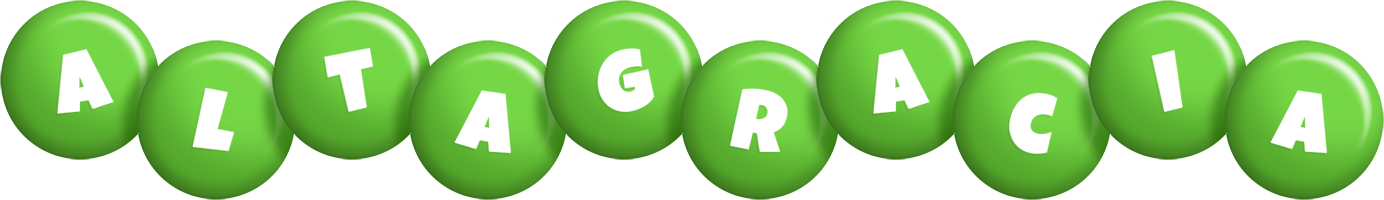 Altagracia candy-green logo