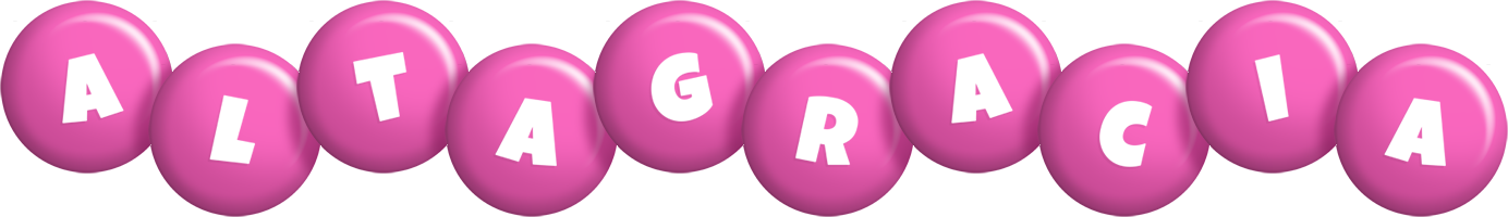 Altagracia candy-pink logo