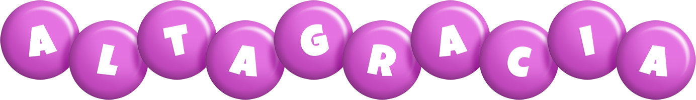 Altagracia candy-purple logo