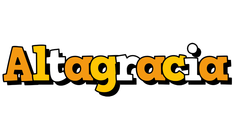 Altagracia cartoon logo