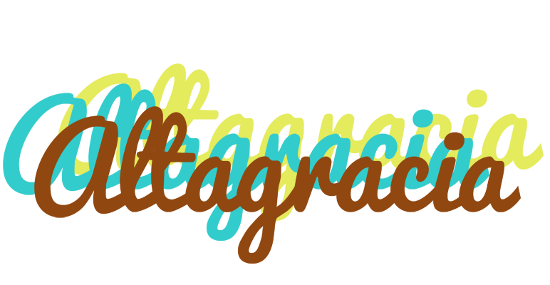 Altagracia cupcake logo