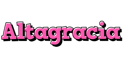 Altagracia girlish logo