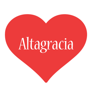 Altagracia love logo