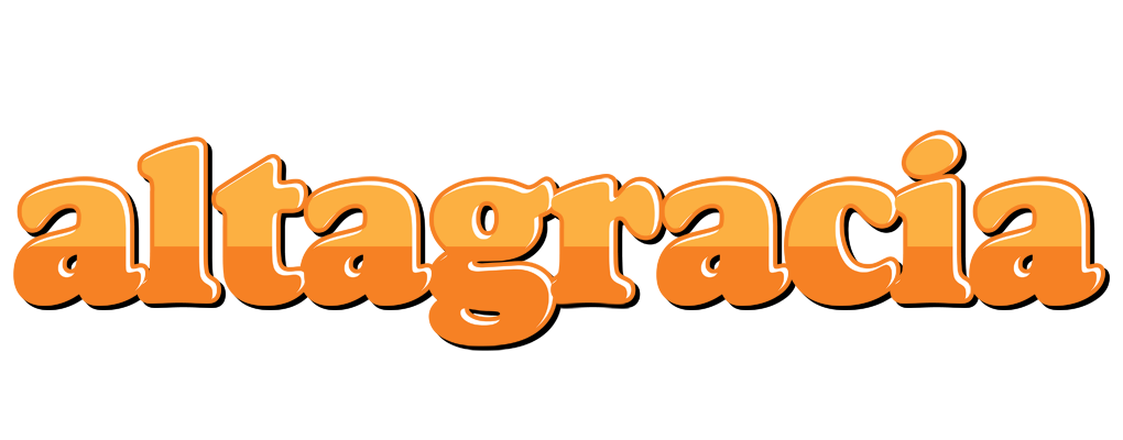 Altagracia orange logo