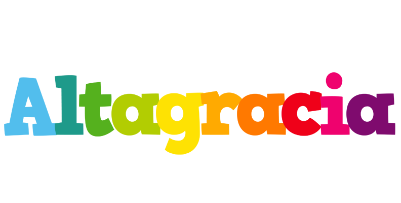 Altagracia rainbows logo