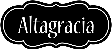 Altagracia welcome logo