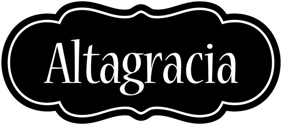 Altagracia welcome logo