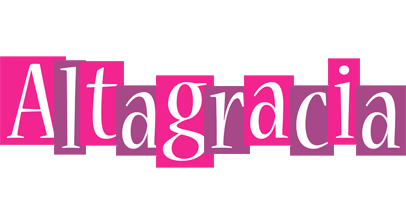 Altagracia whine logo