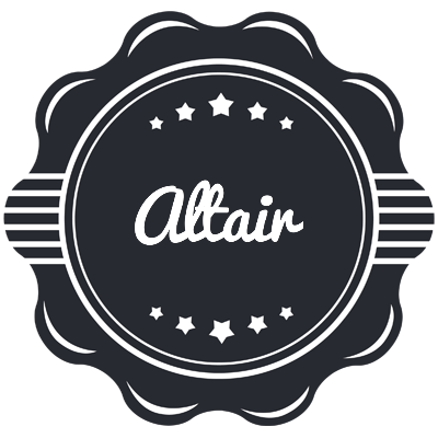 Altair badge logo