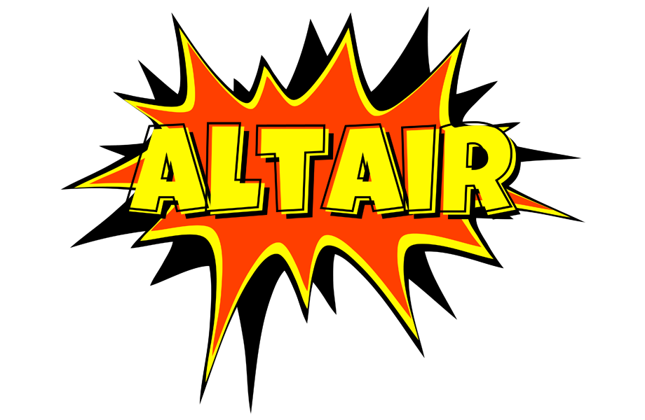 Altair bazinga logo
