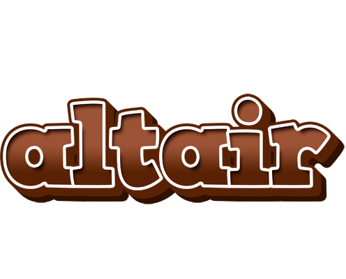 Altair brownie logo