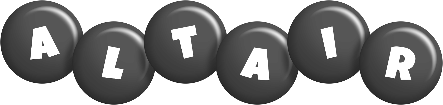 Altair candy-black logo
